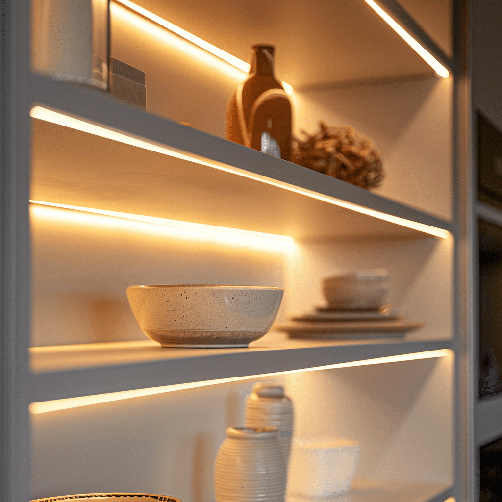 Close-up kastverlichting