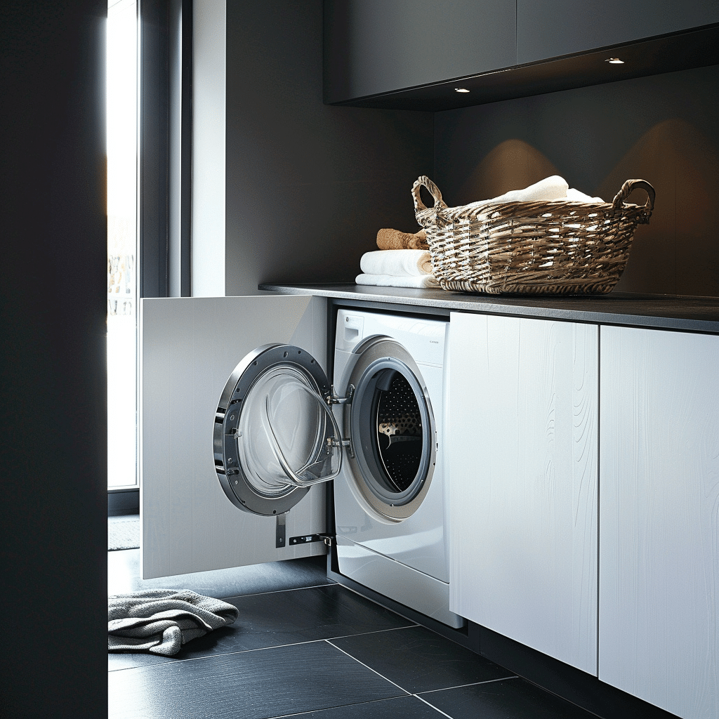 Compacte wasmachinekast