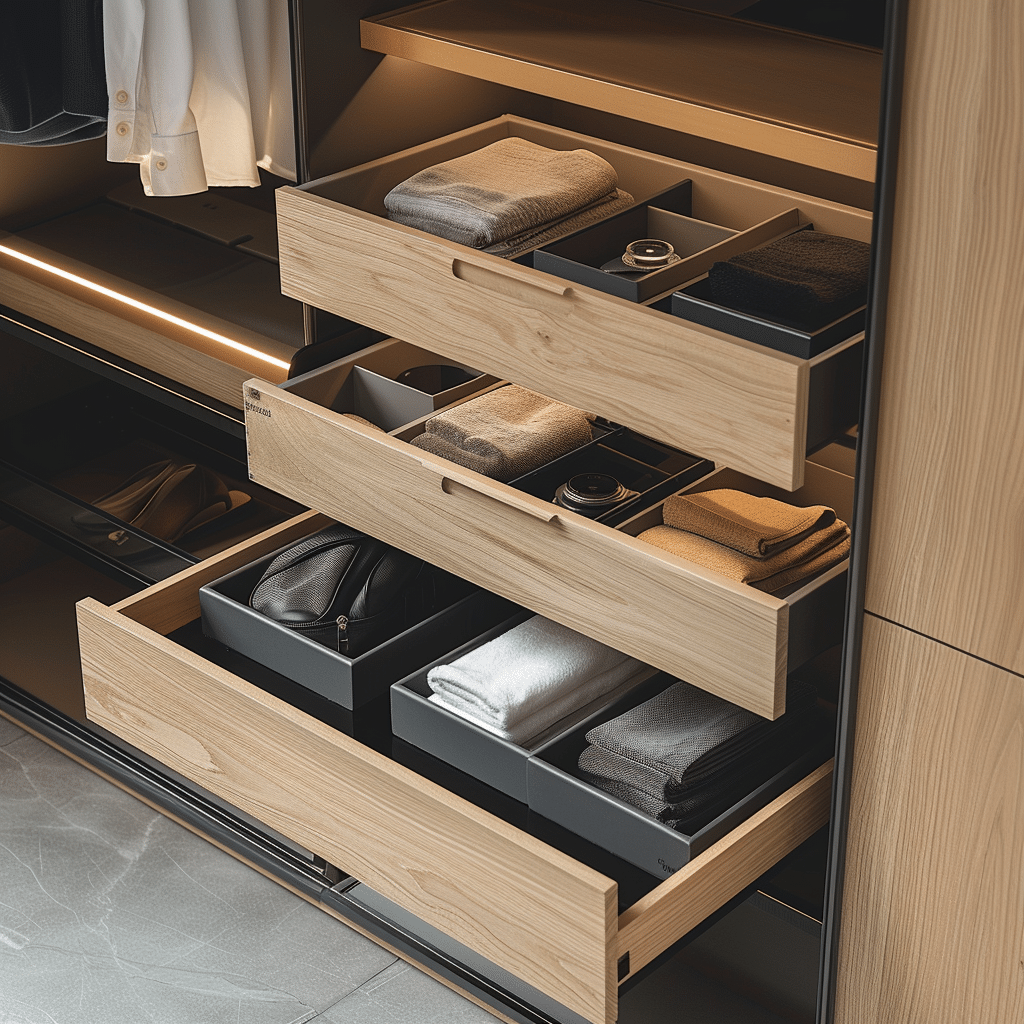 Lage slaapkamerkast la