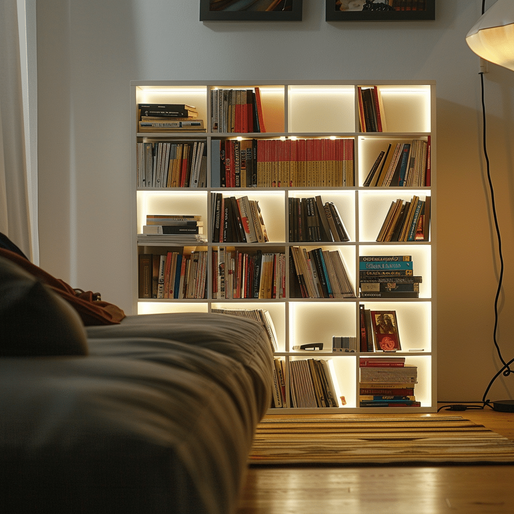 Kleine moderne boekenkast